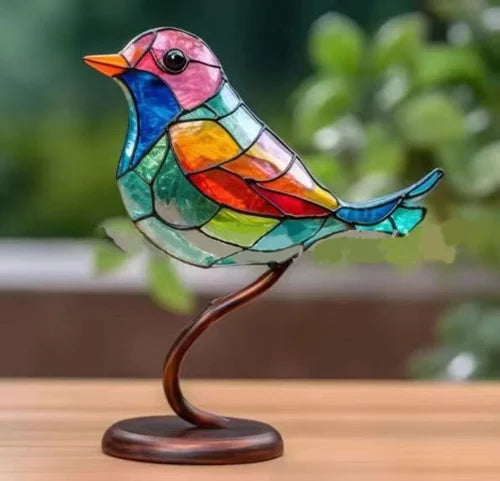 Glass Birds™ - Zweigstelle Schreibtisch Ornamente