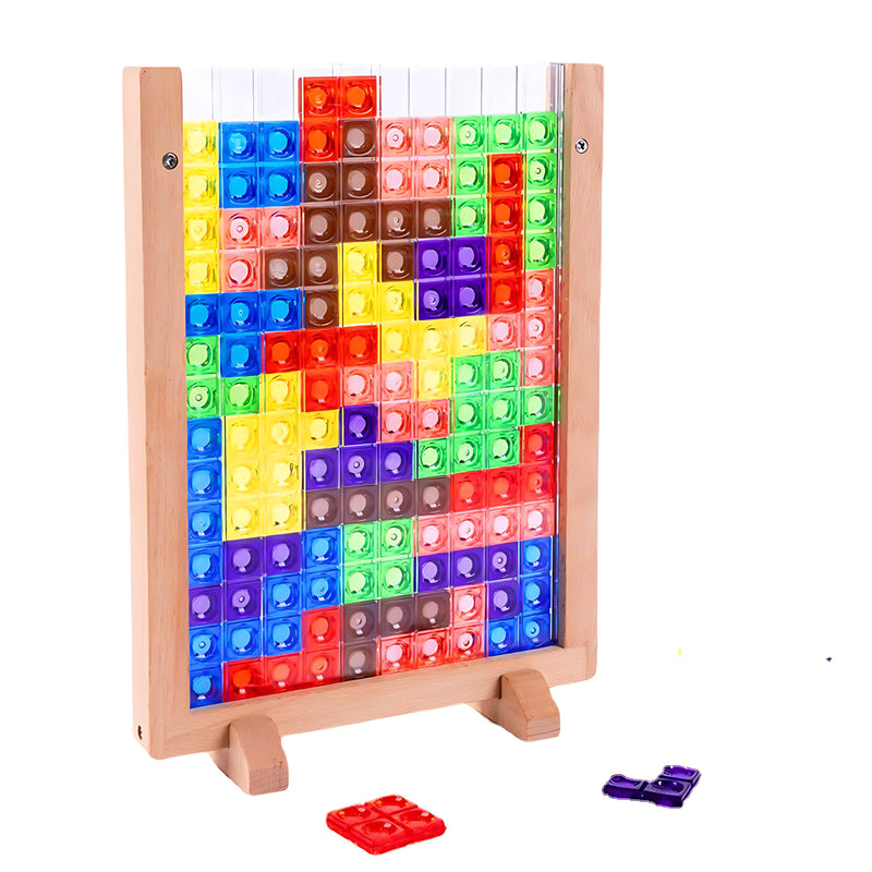 Tetris Toy™ - Geometrische Formen Kognitives Tetris Puzzle Spiel