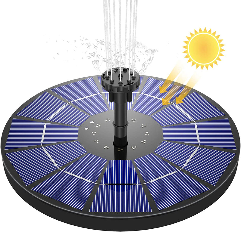 Flowy™ | Solar-Wasserpumpe Schwimmender Springbrunnen