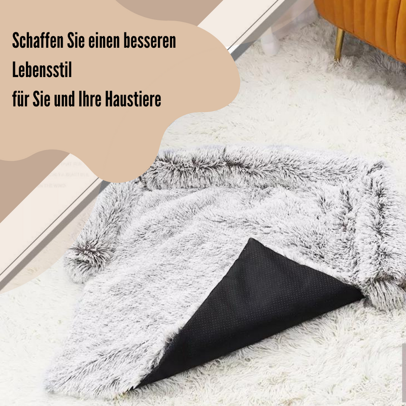 Haustier-Sofabett™ | Beruhigender Möbelschoner und perfekter Schönheitsschlaf.