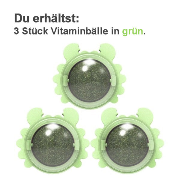 HealthyToy™ | Vitaminball für Katzen (3er Pack)