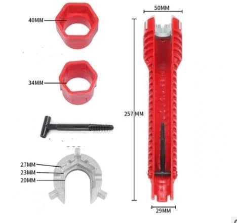 Multiwrench™ - 8 in 1 Spülenschlüssel