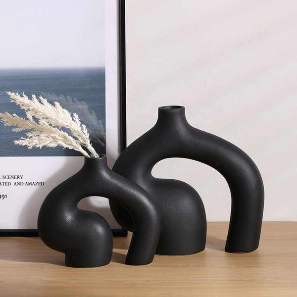 NordicBoho™ - Moderne Keramik-Vase