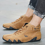 Ultra-bequemer Rutschfester Barfußschuh aus Echtleder. (Unisex)