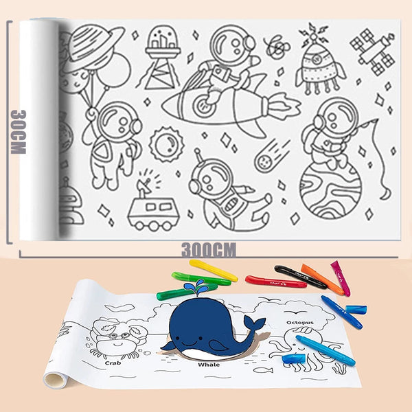 Drawing Roller Kids™ | Entwickelt Kreativität durch endloses Zeichnen