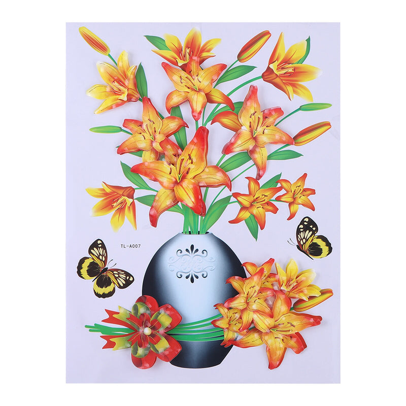 FlowerMagnet™ - 3D Vase Aufkleber