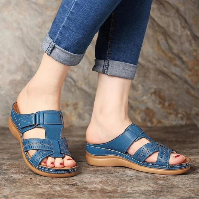 Audrey™ - Weiche orthopädische Plattform Sandalen