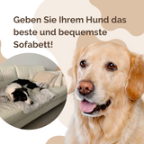 Haustier-Sofabett™ | Beruhigender Möbelschoner und perfekter Schönheitsschlaf.