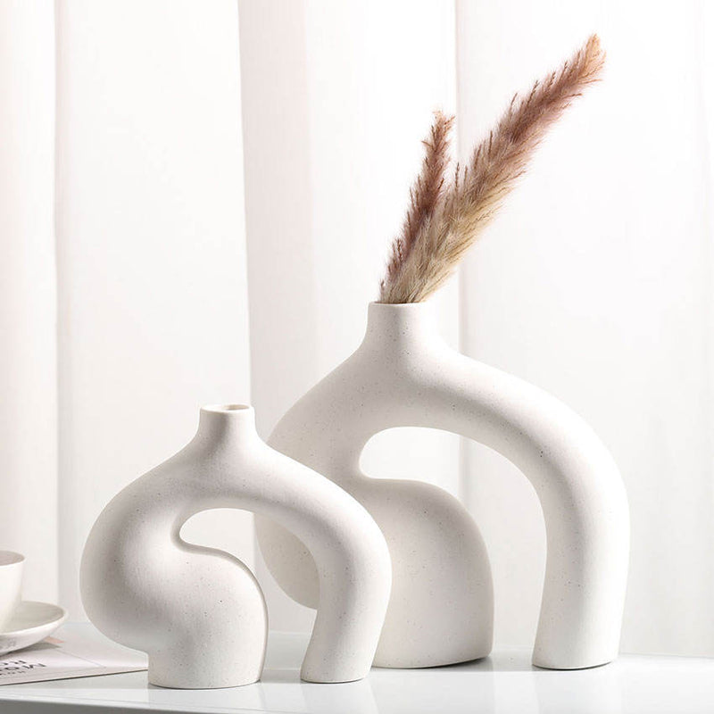 NordicBoho™ - Moderne Keramik-Vase