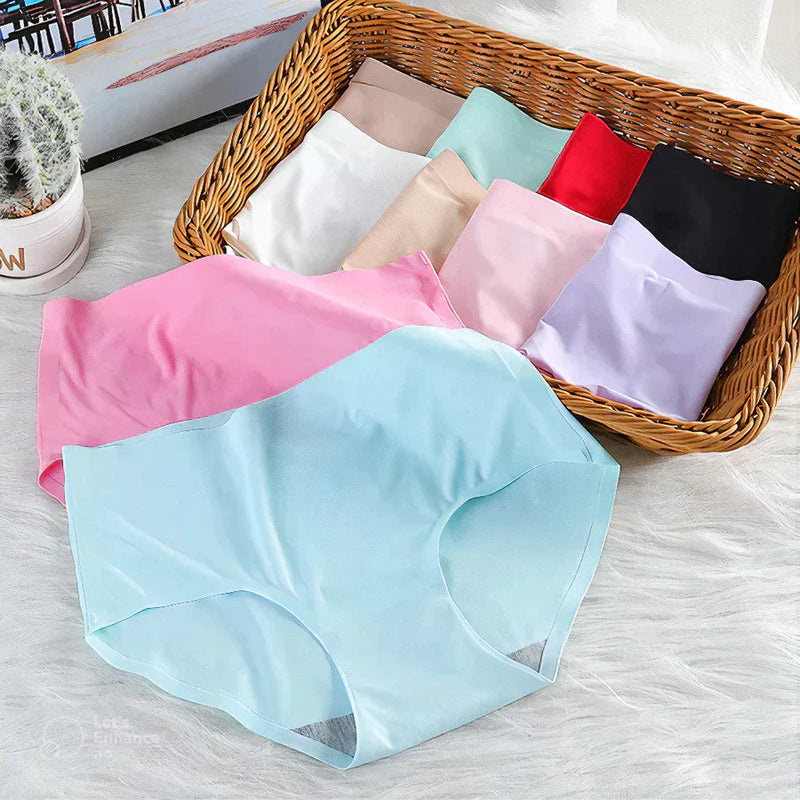 SeamlessFit Unterwäsche - Nahtlose Seidenunterwäsche in mittlerer Passform für Frauen (Wählen Sie jetzt 5 oder 10 Stück!)