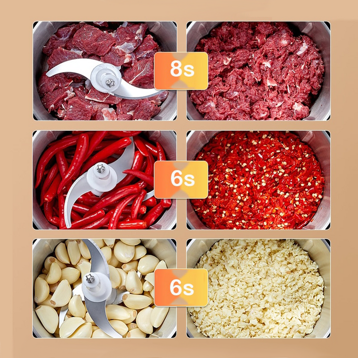 EasyGrinder™️ | Küchenmaschine für Gemüse und Fleisch