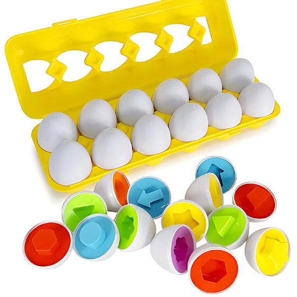 Egg Puzzle™ - Knobelaufgabe für Kinder - Kreative Eierbox