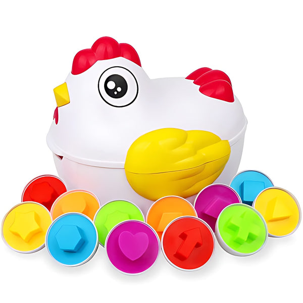 Egg Puzzle™ - Knobelaufgabe für Kinder - Kreative Eierbox
